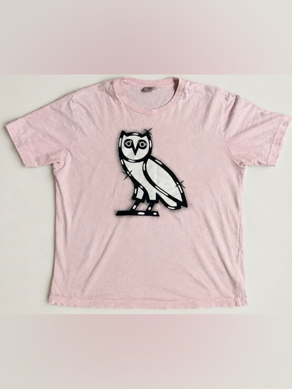OVO Pink smoke owl tee-shirt